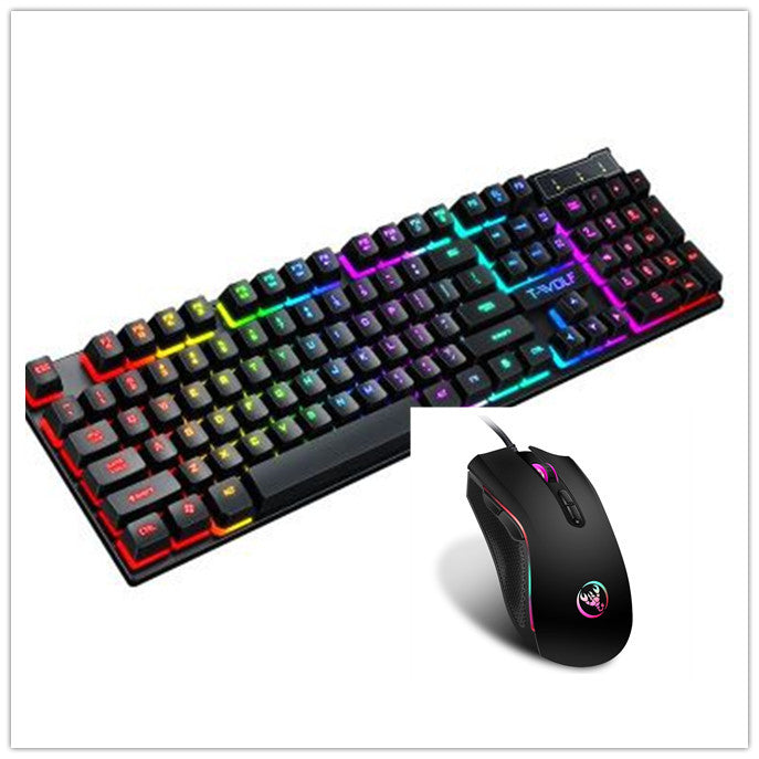 Gaming USB Luminous Wired Keyboard – Floating Key Design, RGB Backlit, High-Precision Manipulator for Ultimate Gaming Experience