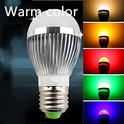 Multi-Color LED Light Bulbs – Red, Yellow, Green & Blue Decorative Lights