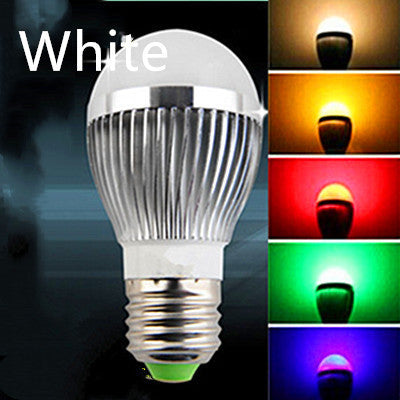 Multi-Color LED Light Bulbs – Red, Yellow, Green & Blue Decorative Lights