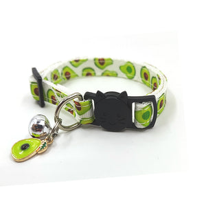 **Pet Print Bell Cat Collar – Stylish & Adjustable Strap for Cats**