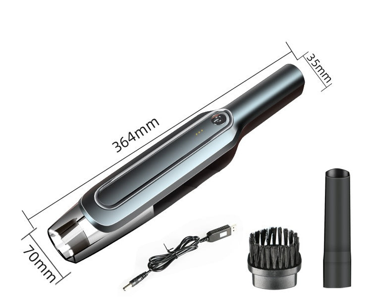 Cordless Handheld Vacuum Cleaner – Rechargeable Portable Wet & Dry Dust Collector for Home & Car