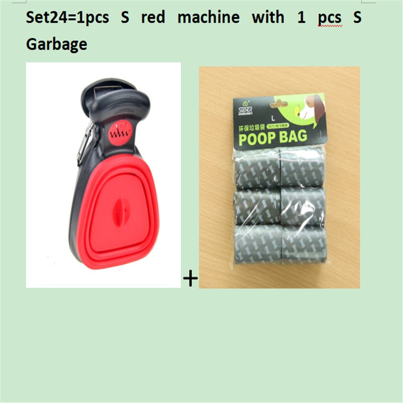 Foldable Dog Pooper Scooper – Portable Waste Picker with Decomposable Bags