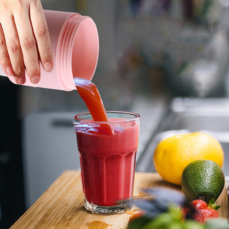 Mini Portable Smoothie Blender – USB Rechargeable Juicer & Food Mixer