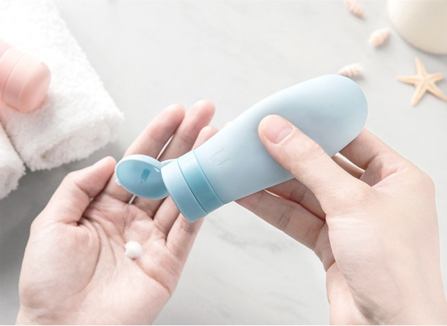 Portable Silicone Travel Bottles – Refillable & Leak-Proof Cosmetic Containers