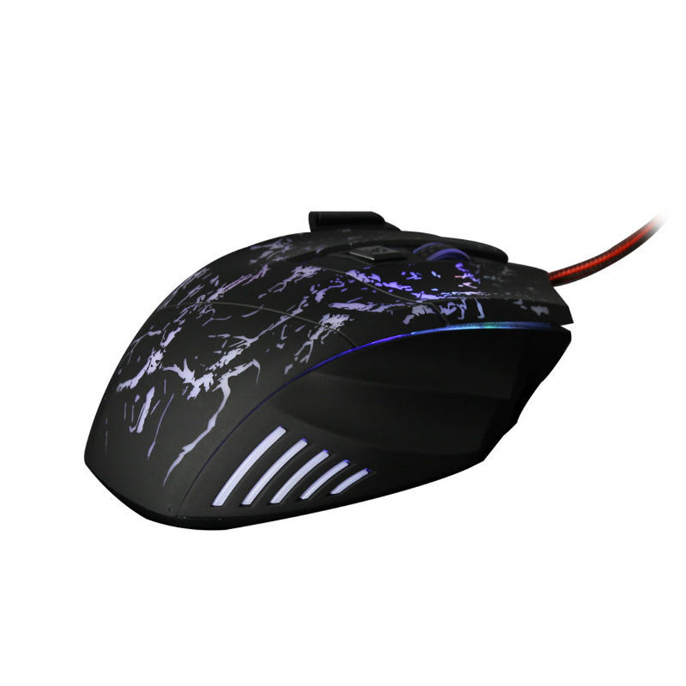 Ergonomic Computer Gaming Mouse – High-Precision Sensor, Customizable Buttons, RGB Lighting for Ultimate Gaming Performance