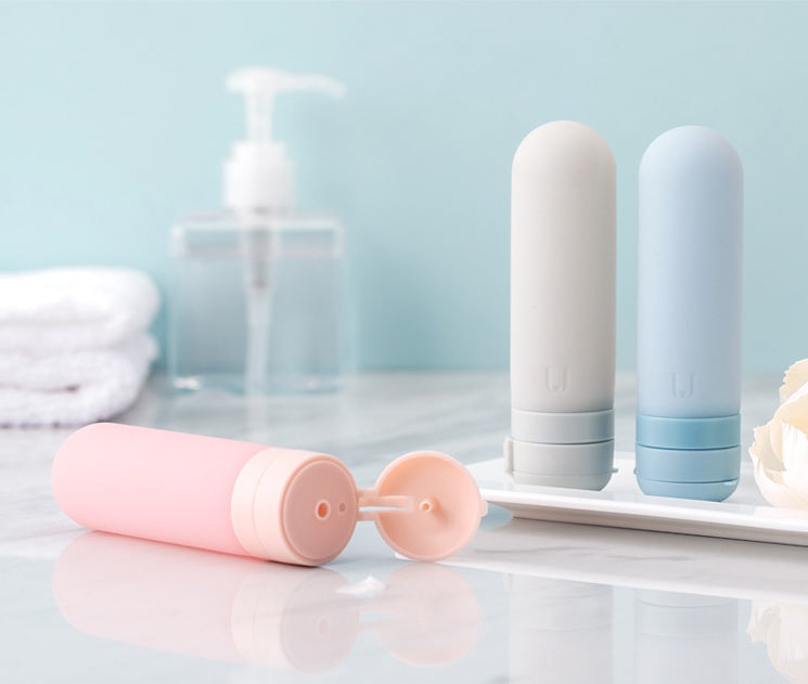 Portable Silicone Travel Bottles – Refillable & Leak-Proof Cosmetic Containers