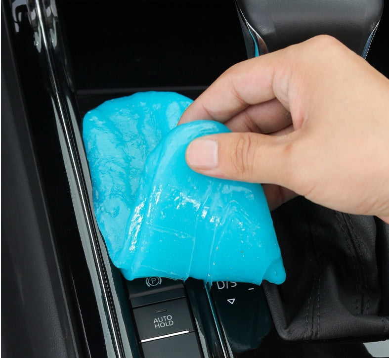 Soft Rubber Car Upholstery Cleaning Brush – Vehicle Interior & Fabric Cleaner