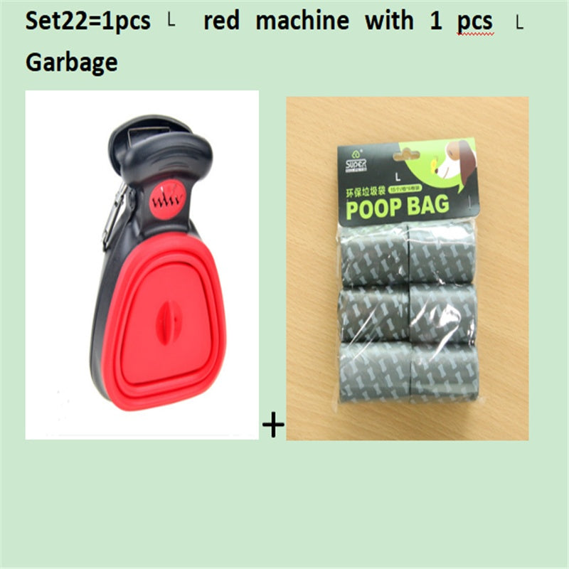 Foldable Dog Pooper Scooper – Portable Waste Picker with Decomposable Bags