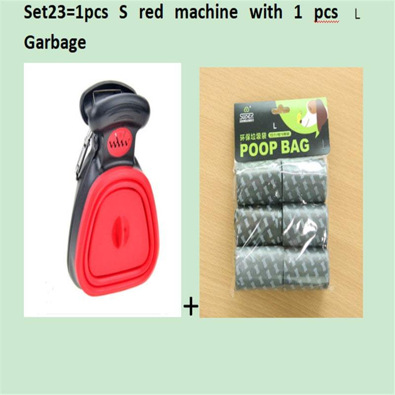 Foldable Dog Pooper Scooper – Portable Waste Picker with Decomposable Bags