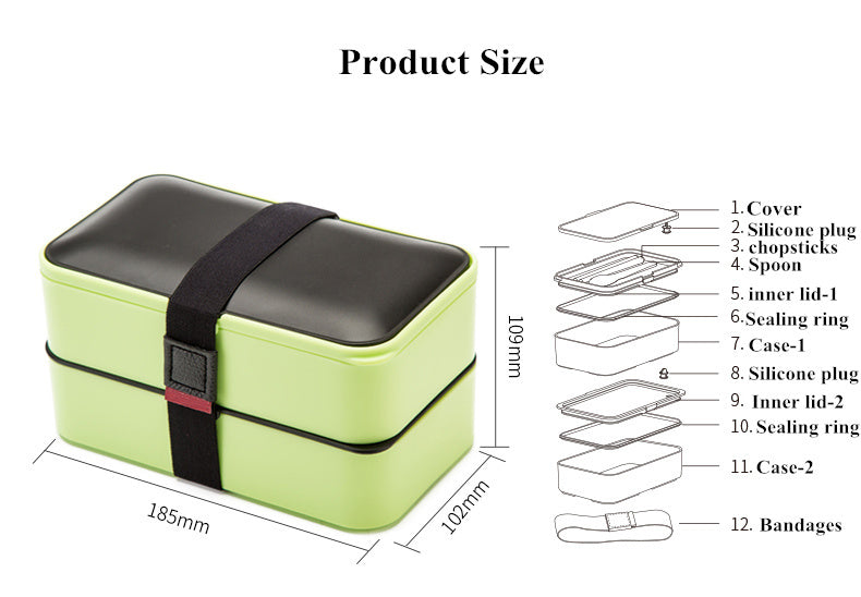 Microwaveable Bento Box