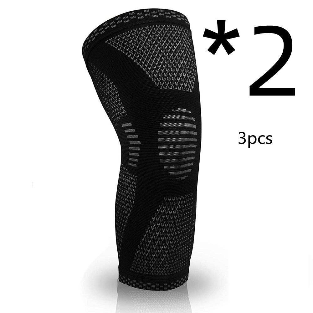 Knitted Sports Knee Pads - Comfortable & Supportive Knee Protection for Exercise, Running, Basketball, and Sports Activities