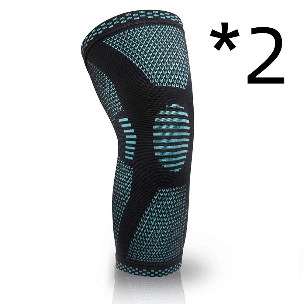 Knitted Sports Knee Pads - Comfortable & Supportive Knee Protection for Exercise, Running, Basketball, and Sports Activities