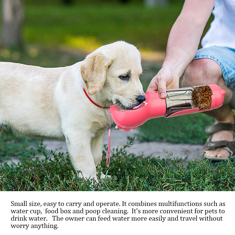 Multi-Functional Pet Water Bottle – Hydration & Feeding On the Go