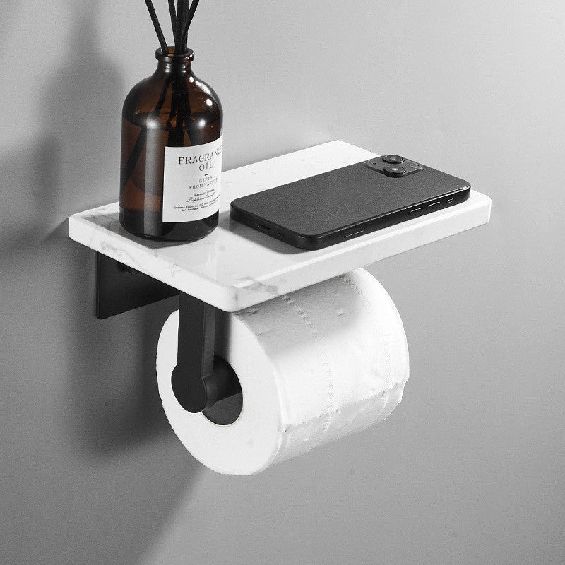 Marble Toilet Paper Towel Holder