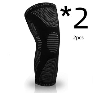 Knitted Sports Knee Pads - Comfortable & Supportive Knee Protection for Exercise, Running, Basketball, and Sports Activities