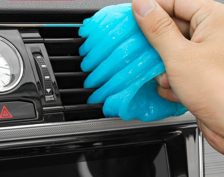 Soft Rubber Car Upholstery Cleaning Brush – Vehicle Interior & Fabric Cleaner