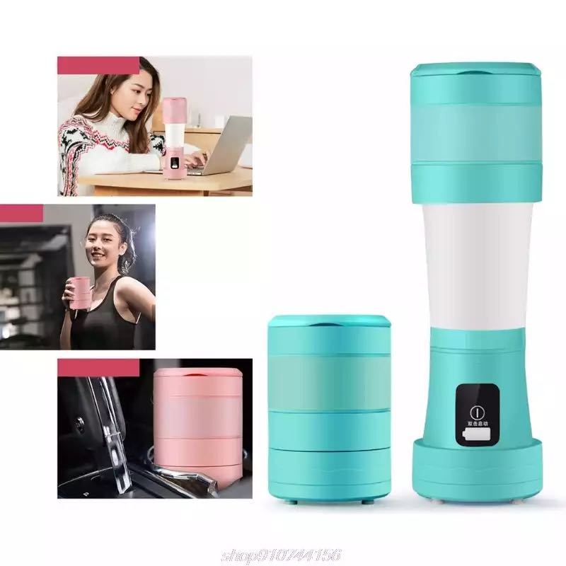 Mini Portable Smoothie Blender – USB Rechargeable Juicer & Food Mixer